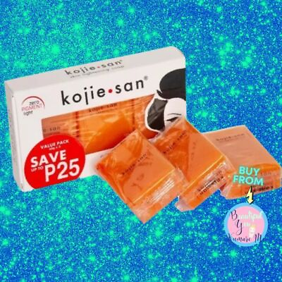 #ad KojieSan Kojic Acid Soap 65g 3 bars per pack $12.00