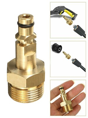 #ad High Pressure Pipe Quick Connector Converter Fitting For Pressure Washer $14.01