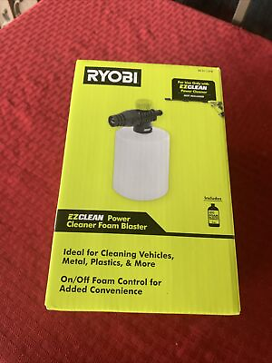 #ad Brand New Ryobi RY3112FB EZclean Power Cleaner Foam Blaster Fast Shipping $29.99
