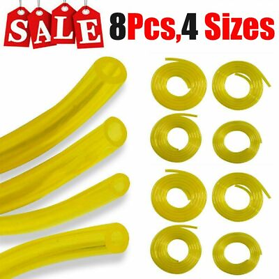 8 Petrol Fuel Line Hose Gas Pipe Tubing For Trimmer Chainsaw Mower Blower 4 size #ad $11.15