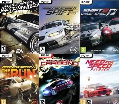 #ad Need for Speed lot PC NFS Digital Games Juegos Digitales Combo Dowloand $29.99