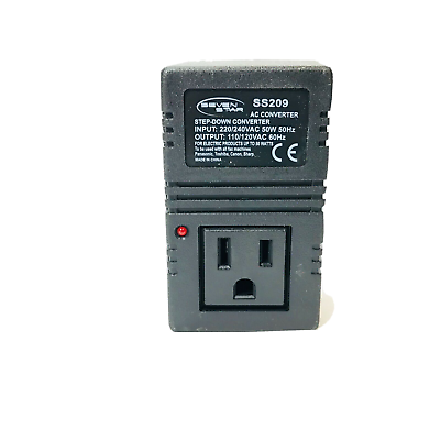 #ad 50 Watt European Travel Voltage Converter 220 Volt to 110 volt $11.95