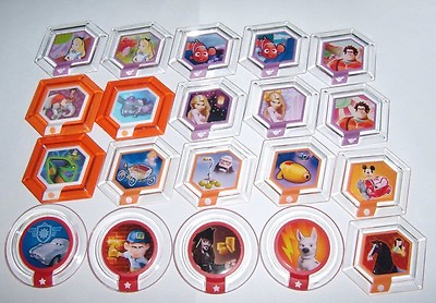 #ad Disney Infinity Power Discs Complete Finish Your Set Lot Used Disc 1.0 2.0 3.0 $29.97