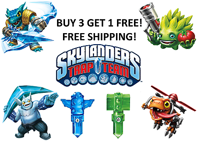 #ad Skylanders Trap Team Figures amp; Traps BUY 3 GET 1 FREE FREE SHIPPING $2.29
