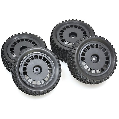 #ad RC Wheels Rims Tires for Tamiya TT 02B DT 02 1 10 RC Buggy Car $18.64