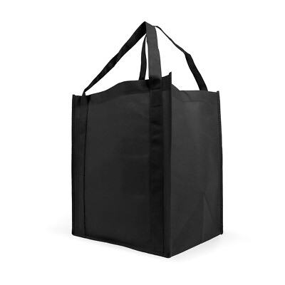 #ad Simply Green Solutions Reusable Grocery Bags Wide Tote Bags 13quot;x15quot;x10quot; 10 Pack $16.96