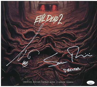 #ad Sam Raimi amp; Bruce Campbell Signed Evil Dead 2 Vinyl Authentic Autographed JSA $599.99