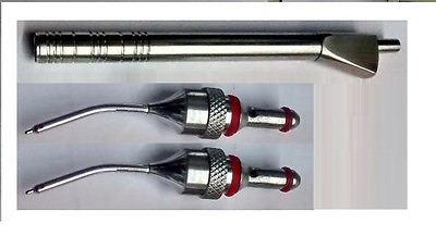 #ad I A Handpiece Curved Tip two tip amp; one handle SS $300.00