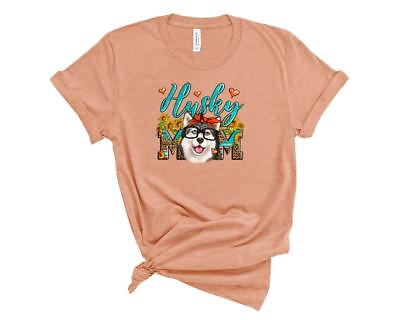 Husky Dog Mom T Shirt Husky Dog Shirt #ad #ad $23.39