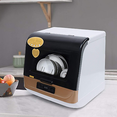 #ad #ad Countertop Dishwasher Kitchen Mini Portable Dish Bowl Washer Tabletop Automatic $298.99