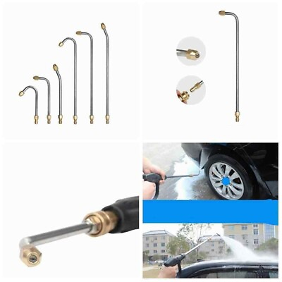 #ad Angled Lance Extension Spray Wand High Pressure Washer��1 4��Quick Release Tools $11.93