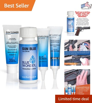 #ad Gun Blue Kit Provides Care for Your Guns Includes Developer amp; XFR Lubricant $54.12