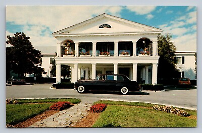 #ad Postcard Kentucky Lexington Campbell House Rolls Royce Limo Chrome D299 $5.90