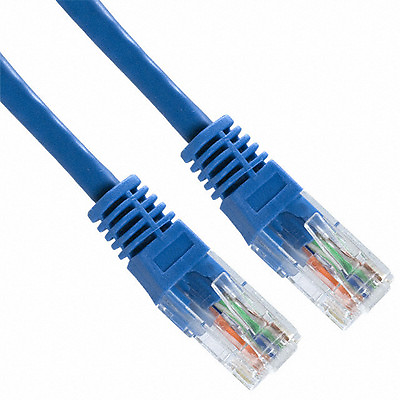 #ad Cat5e Patch Cord 6#x27; Ft Ethernet Network Cable in Blue 50 Pack Tuff Jacks $58.95