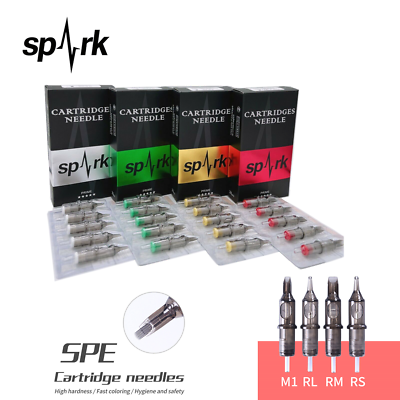 10204060100pcs Spark Sterile Disposable Tattoo Cartridge Needles RLRSCMM1 #ad #ad $53.99