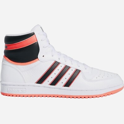 #ad #ad adidas Originals Top Ten RB Hi Mens 10.5 Athletic White Turbo Pink Shoe Sneakers $59.99