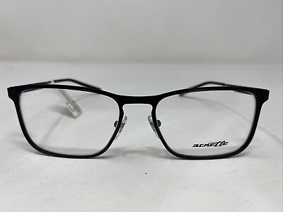 #ad Arnette WOOT S 6116 696 53 17 140 Black Metal ￼Full Rim Eyeglasses Frame Y754 $50.00