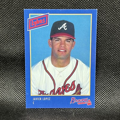 #ad Javy Javier Lopez 1993 Lykes Atlanta Braves Oddball Regional Issue Rare RC $9.99