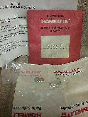 #ad New Genuine Homelite Fuel Fliter Kit A 95493 C $5.99
