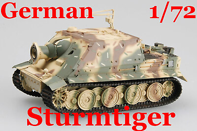 Easy Model 1 72 German Sturmtiger 1002 Plastic Tank Model #36102 #ad $18.59
