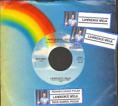 #ad Welk Lawrence Beer Barrel Polka MCA 23855 Vinyl 45 Rpm Record $13.80