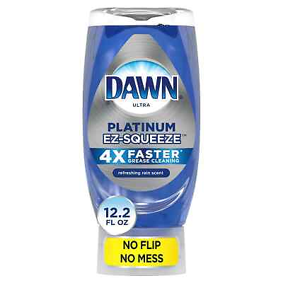 #ad Dawn EZ Squeeze Platinum Dishwashing Liquid Dish Soap Refreshing Rain Scent $6.84