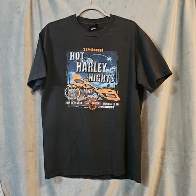 #ad #ad Harley Davidson Sioux Falls IA Hot Harley Nights T shirt Make A Wish Large $17.99