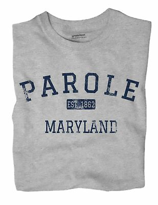 #ad Parole Maryland MD T Shirt EST $18.99