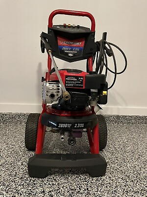 #ad Troy Bilt Pressure Washer 2800 Psi 2.3 Gpm Brings And Stratton 875exi $200.00