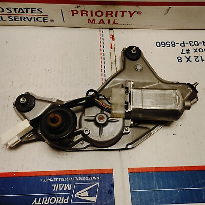 #ad 04 09 Toyota Prius Hatchback Rear Windshield Wiper Motor Assembly OEM $32.50