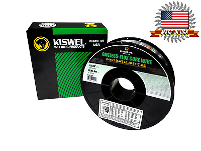 #ad #ad Kiswel E71T GS .035 in. Dia 10lb. Gasless Flux Core Welding wire Made in USA $38.99