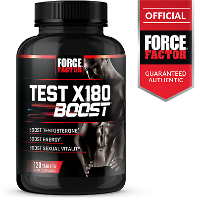 #ad Force Factor Test X180 Boost Testosterone Booster for Men Testosteron Pills $24.99