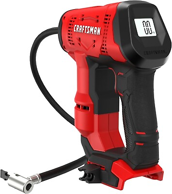 #ad CRAFTSMAN V20 Cordless Inflator for Tires and Balls High Pressure PSI of 150 $52.99