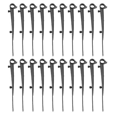 #ad Keep your gutters clean with Universal Gutter Brush Clips 20pk Black $14.41