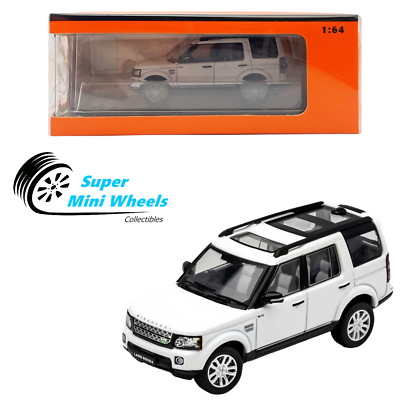 #ad GCD 1:64 Land Rover Discovery 4 White $24.99