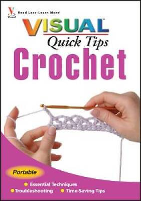 #ad Crochet VISUAL Quick Tips Paperback By Keim Cecily GOOD $4.78