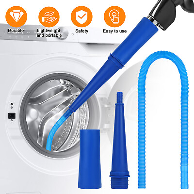 #ad Dryer Vent Cleaner Kit Vacuum Hose Attachment Brush Lint Remover Power Washer US $9.48