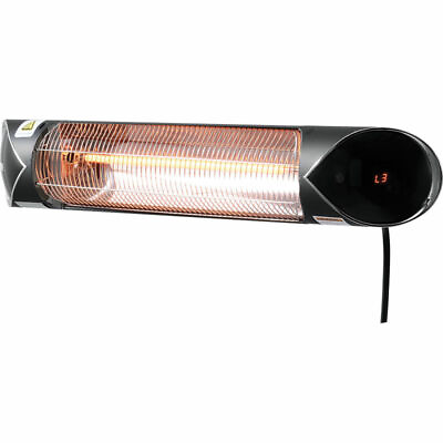 #ad #ad NEW Infrared Patio Heater With Remote Control Wall Ceiling Mount 1500W $429.95