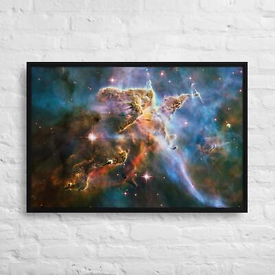 #ad Nebula taken using a NASA telescope 36x24 Framed Canvas Print $179.00