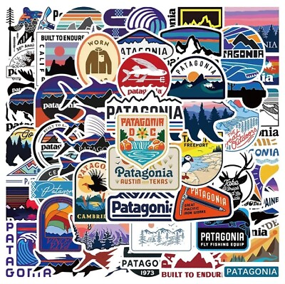 #ad 10pcs Outdoors Hiking Backpacking Stickers Decals Christmas Gift $2.99