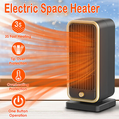 #ad Space Heaters For Indoor Use 500W Fast Heating Ceramic amp; Portable Heaters Indoor $21.79