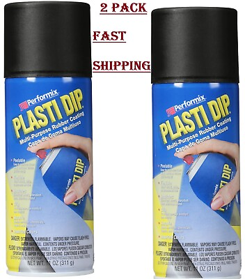 Plasti Dip Spray Multi Purpose Rubber Coating Black 11Oz Free Shippment $28.99