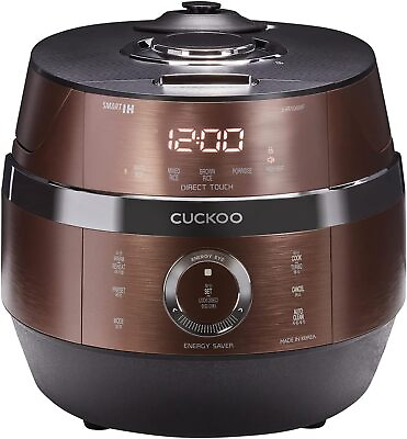 #ad CUCKOO CRP JHR0609F 6 Cup Uncooked Induction Heating Pressure Rice 6 CUP $453.95