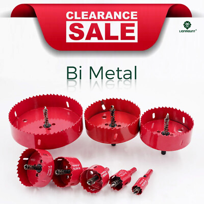 #ad Bi Metal Hole Saw Drill Bit Set Wood Plastic Metal Cutter Kit fit Dewalt Bosch $37.60