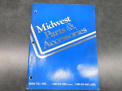 #ad #ad Midwest Parts amp; Accessories Catalog 70s 2330 $30.00