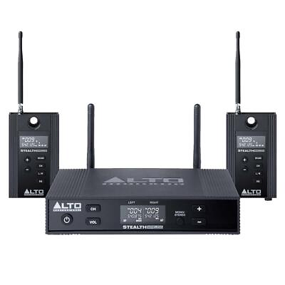 #ad #ad Alto Professional Stealth Wireless MKII 2 Channel UHF Wireless System for Spe... $326.86