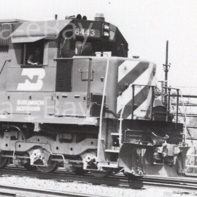 #ad 1973 Burlington Northern Railway Electromotive SD 45 #6443 Aurora Illinois $37.50