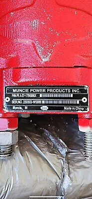 #ad MUNCIE POWER PRODUCTS PL1 27 17BSBBX  Hydraulic Gear Pump NEW IN BOX $450.00