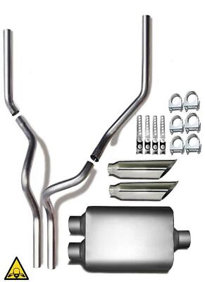 #ad Dual 2.5quot; Pipe Conversion Performance Exhaust fits: 1987 02 F Series Pickup $249.98