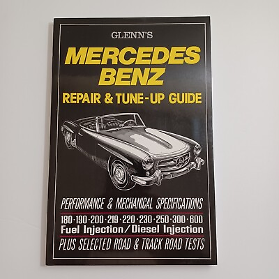 #ad Mercedes Benz Repair and Tune Up Guide by R. M. Clarke 1987 Trade Paperback $12.00